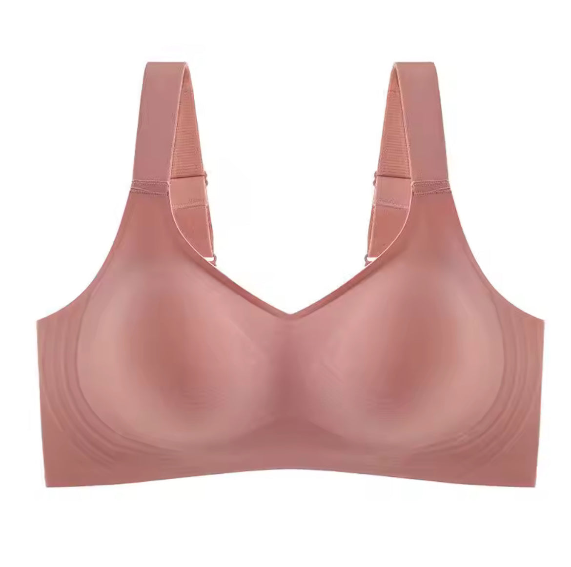 Seamless Bra For Women Push Up Sport Top Wireless Underwear Soft Support Padded