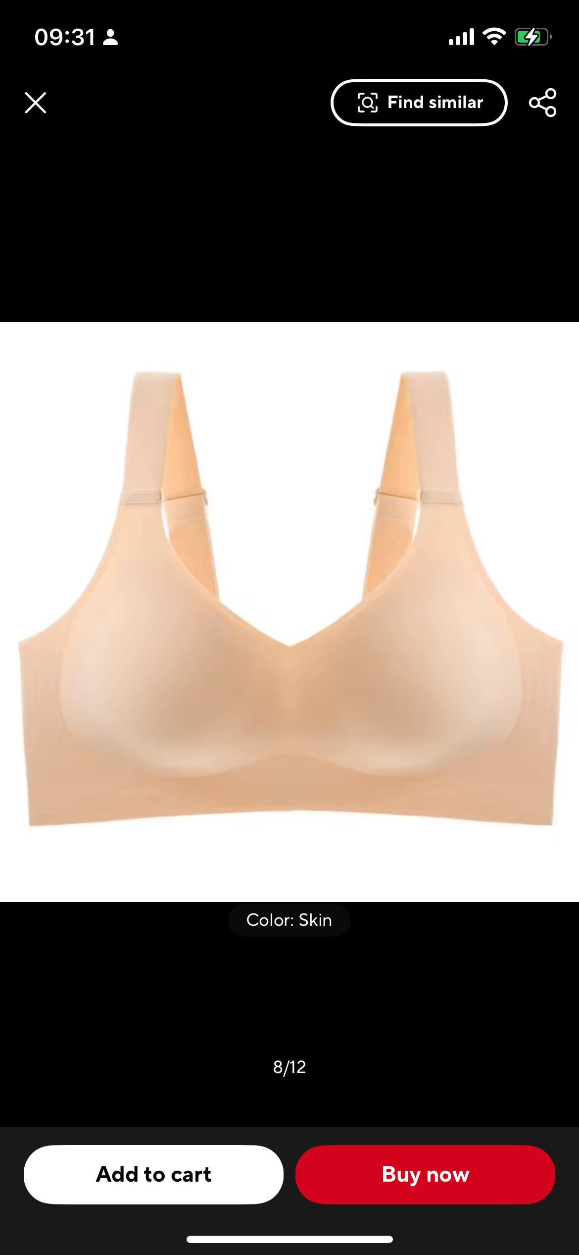 Seamless Bra For Women Push Up Sport Top Wireless Underwear Soft Support Padded