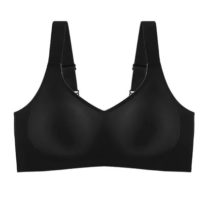 Seamless Bra For Women Push Up Sport Top Wireless Underwear Soft Support Padded