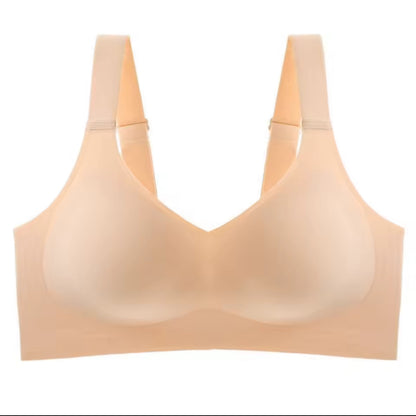 Seamless Bra For Women Push Up Sport Top Wireless Underwear Soft Support Padded