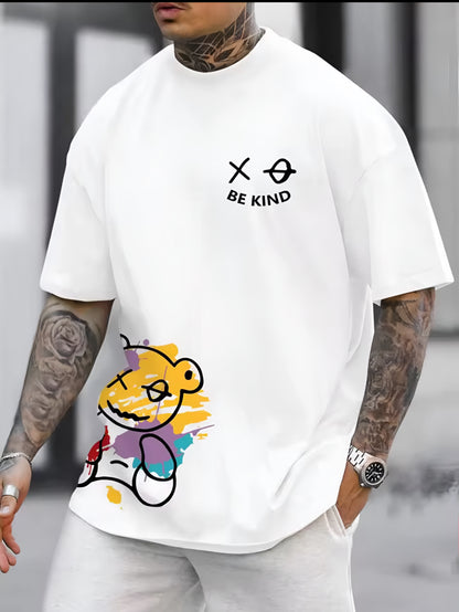 100% pure cotton summer loose size BE KIND