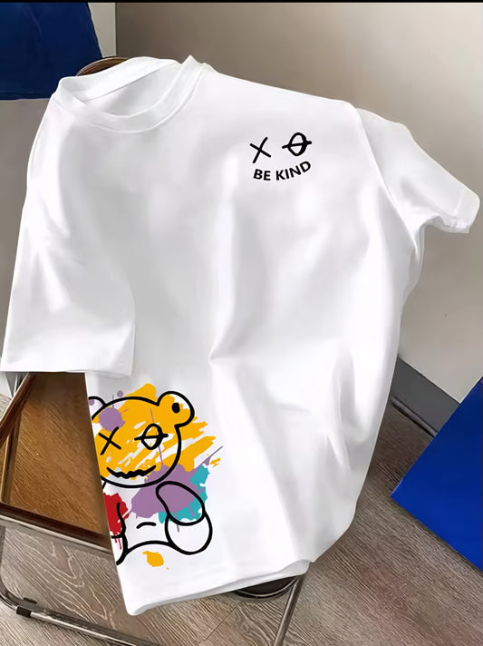 100% pure cotton summer loose size BE KIND