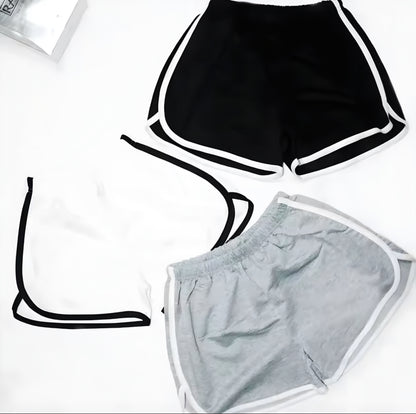 Elastic Shorts for Women, Loose Fitting, Quick Drying, Summer Thin Running, Fitness, Leisure, and Anti External Wear